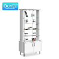 Optical fram display stand wall mounted glasses display optical shop design counter showcase